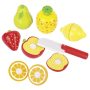 Wooden Toys Food for Kitchen Fruits